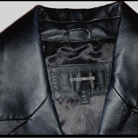 Colebrook Leather Jacket Size M - Picture 4 of 4